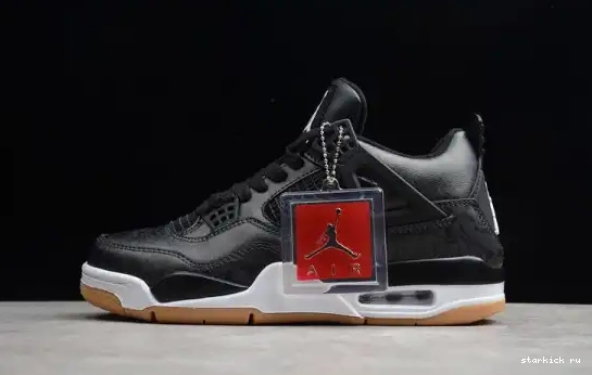 JORDAN AIR CI1184-001 RETRO BLACK CI1184-001 4 LASER 0606